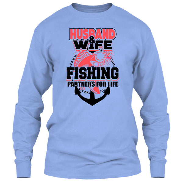Husband & Wife T Shirt, Coolest Fishing T Shirt