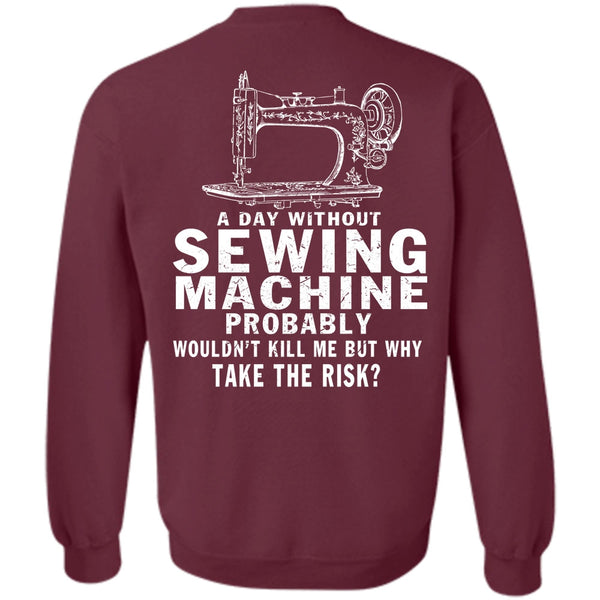 Being A Knitter T Shirt, I Love Sewing Sweatshirt