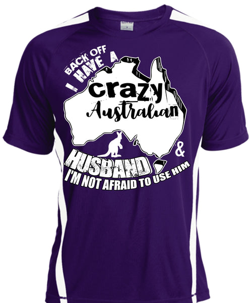 Crazy Australian Husband T Shirt, Being A Husband T Shirt, Cool Shirt