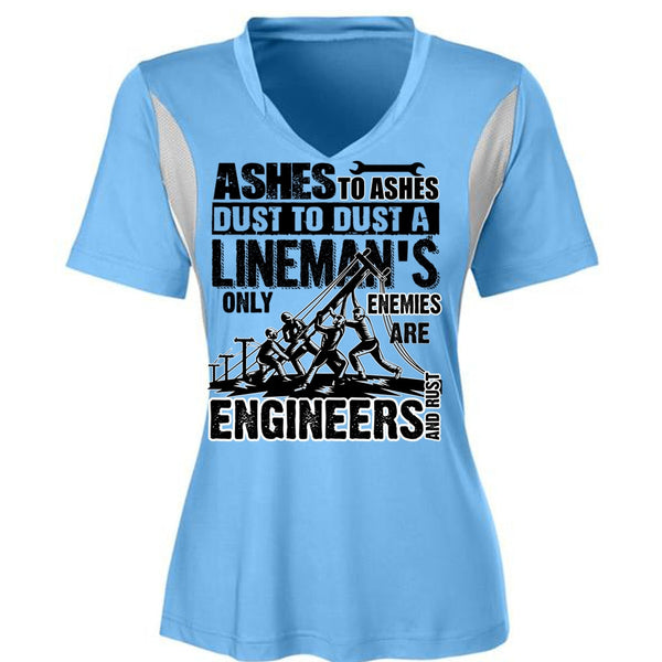 Lineman's Only Enemies T Shirt, I Love Lineman T Shirt, Awesome T-Shirts