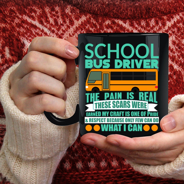School Bus Driver Coffee Mug, Cute School Bus Driver Coffee Cup