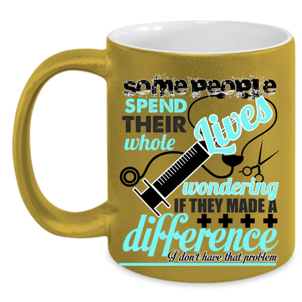 Cute Gift For Nurses Coffee Mug, Awesome Nurses Accent Mug