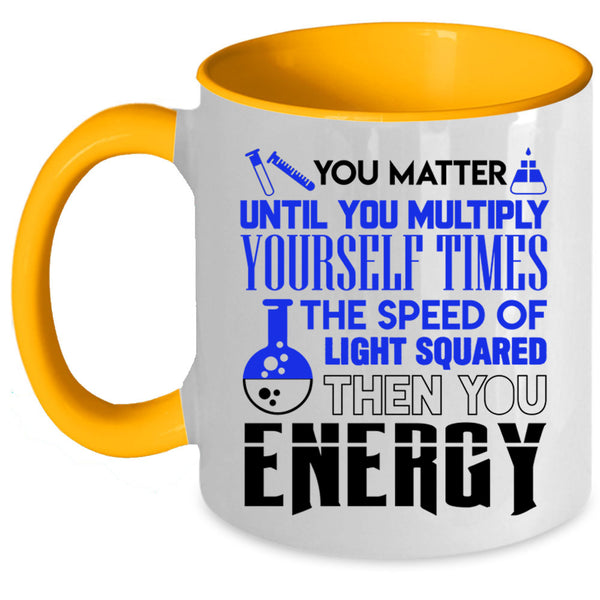 Funny Gift For Scientist Coffee Mug, Cool Science Accent Mug