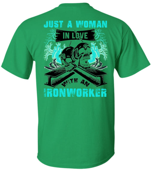 Love With An Ironworker T Shirt, I Love Ironworker T Shirt