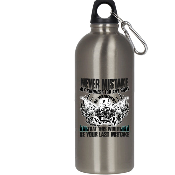 Awesome Gunner 20 oz Stainless Steel Bottle,Funny Gift For My Friends Outdoor Sports Water Bottle