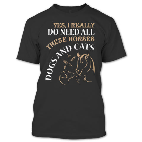 A black t-shirt with the shopify logo