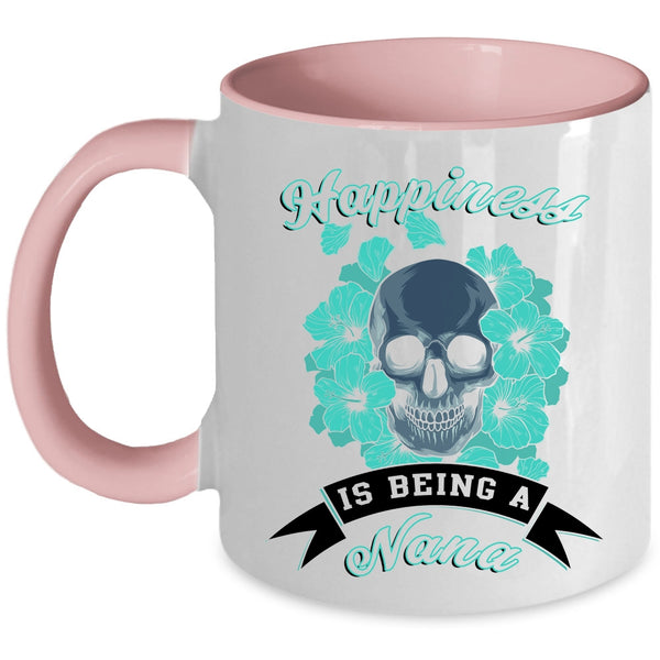 Awesome Nana Coffee Mug, Happiness Is Being A Nana Accent Mug