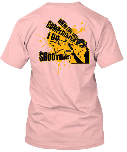I Go Shooting T Shirt, I Love Hunting T Shirt