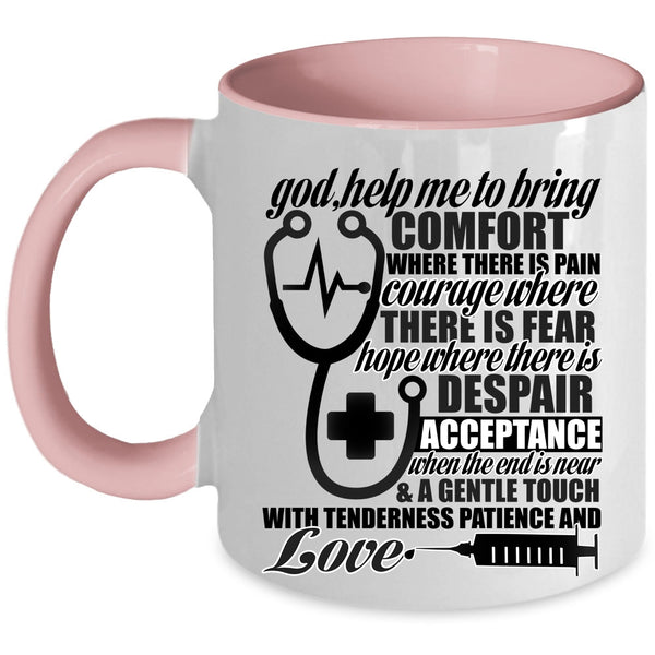 Cute Gift For Nurses Coffee Mug, Lovely Nurses Accent Mug