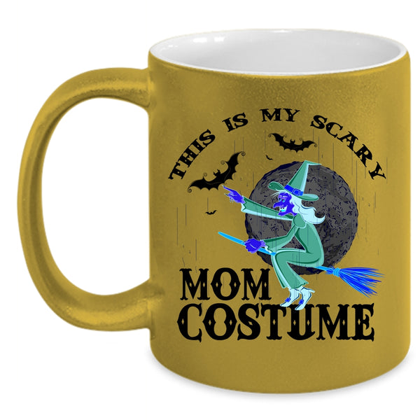 My Scary Mom Costume Coffee Mug, This Is My Scary Mom Costume Accent Mug