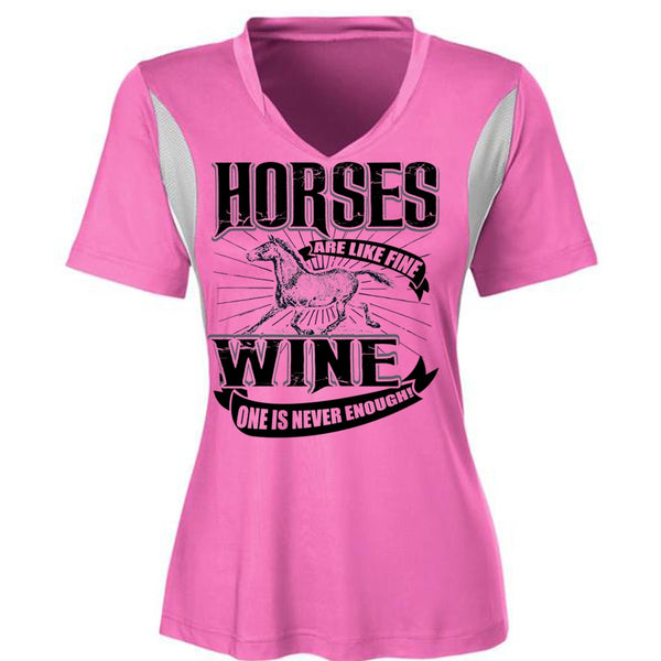 Horses Are Like Fine Wine T Shirt, I Love Equestrian T Shirt, Awesome T-Shirts