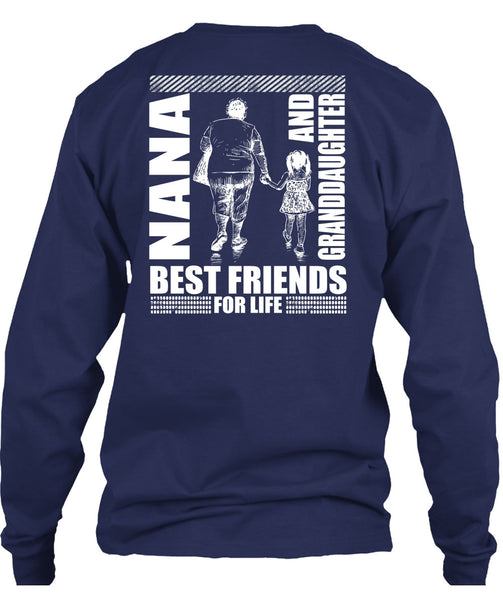 Nana And Granddaughter Best Friend T Shirt, Being A Nana T Shirt