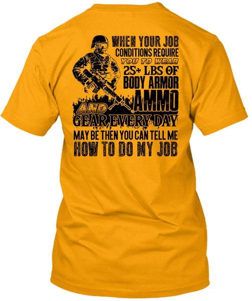 Body Armor Ammo T Shirt, I Love Veteran T Shirt