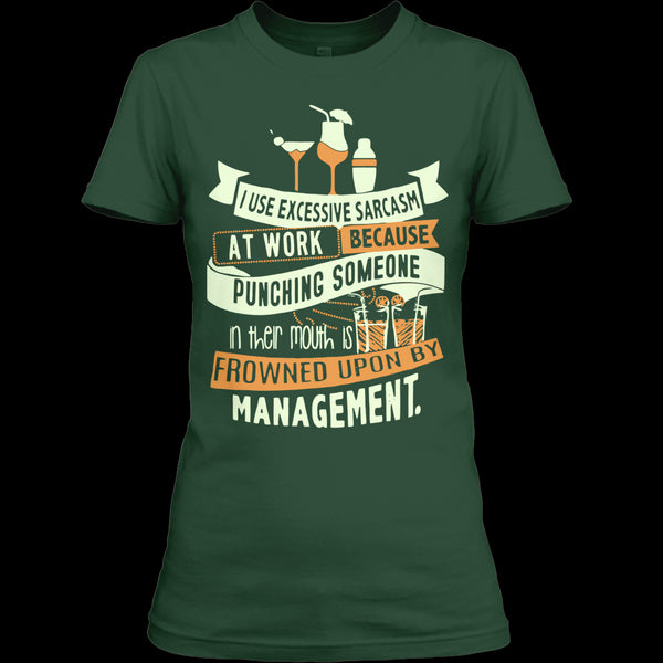 A black t-shirt with the shopify logo