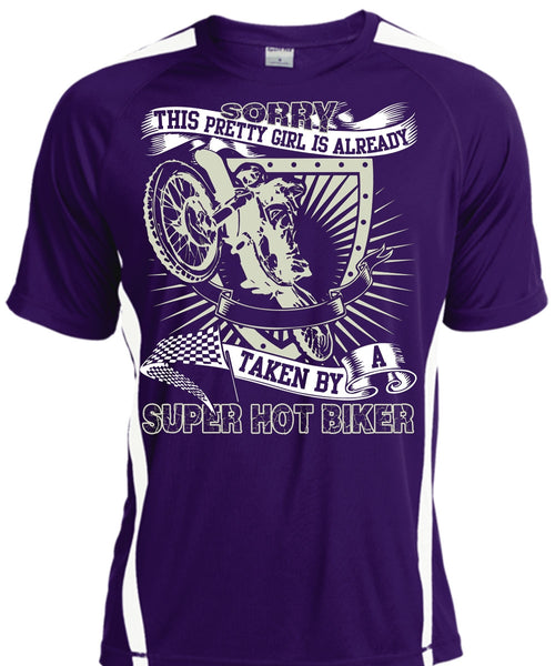 Taken By A Hot Biker T Shirt, Being A Biker T Shirt, Cool Shirt