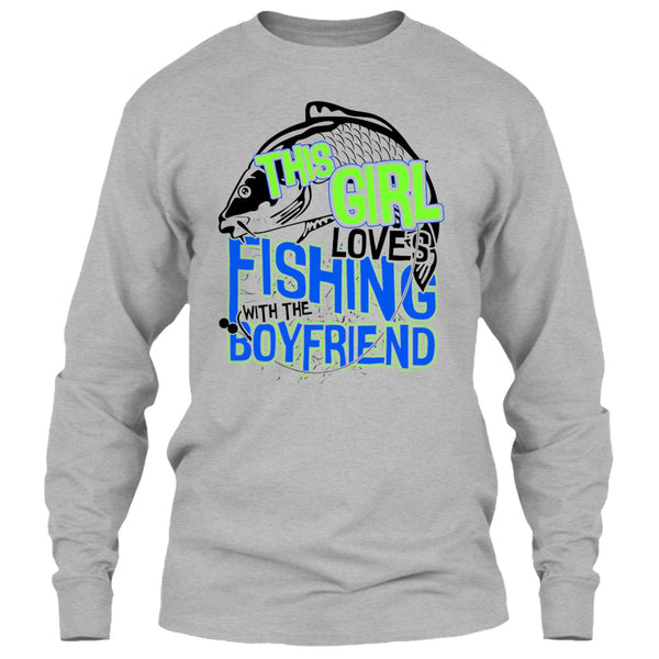 This Girl Loves Fishing T Shirt, Coolest Fishing T Shirt