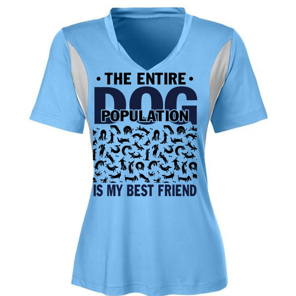 The Entire Dog Population Is My Best Friend T Shirt, I Love My Dog T Shirt, Awesome T-Shirts