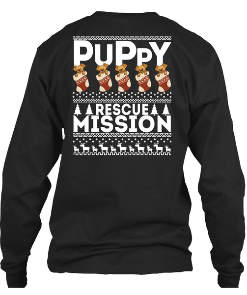 Puppy Rescue Mission T Shirt, This Girl Loves Christmas T Shirt