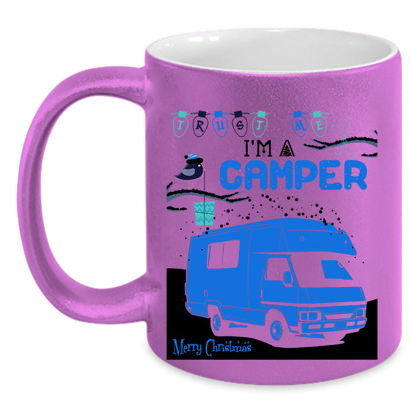 Christmas Gift For Camper Coffee Mug, I'm A Camper Accent Mug