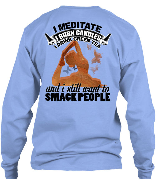 I Meditate T Shirt, I Love Yoga T Shirt
