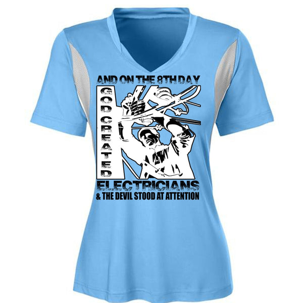 God Created Electricians T Shirt, I Love Electrician T Shirt, Awesome T-Shirts