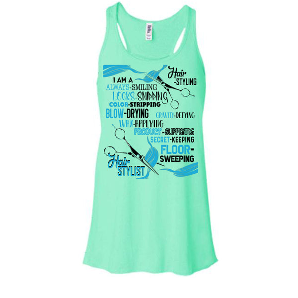 I'm A Hair-Styling T Shirt, Coolest Hair Stylist Tank Top