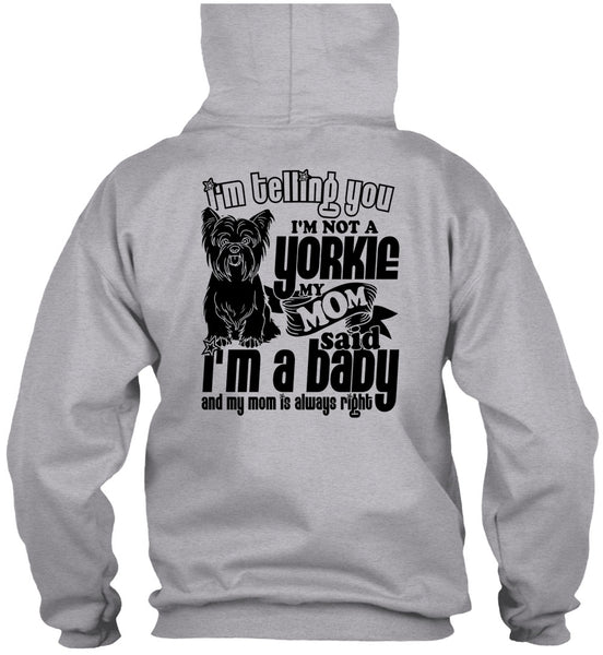I'm Not A Yorkie T Shirt, I Love Yorkie T Shirt