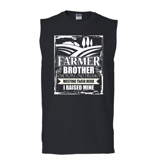 A black t-shirt with the shopify logo