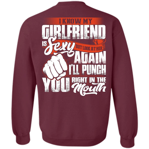 I'll Punch You T Shirt, I Love My Wife Sweatshirt