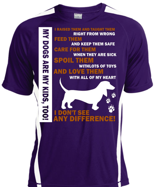 My Dogs Are My Kids T Shirt, Pets T Shirt, I Don't See Any Difference T Shirt