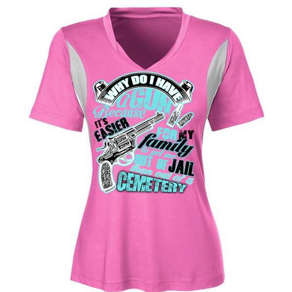 Why Do I Have A Gun T Shirt, I Love Gunning T Shirt, Awesome T-Shirts