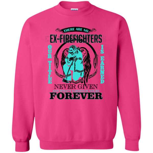 Gift For Firefighter T Shirt, He Is The Fire In My Heart Sweatshirt