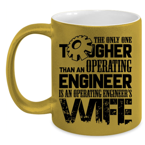 Operating Engineer's Wife Coffee Mug, Operating Engineer Accent Mug