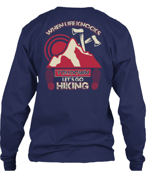 Let's Go Hiking T Shirt, I Love Hiking T Shirt