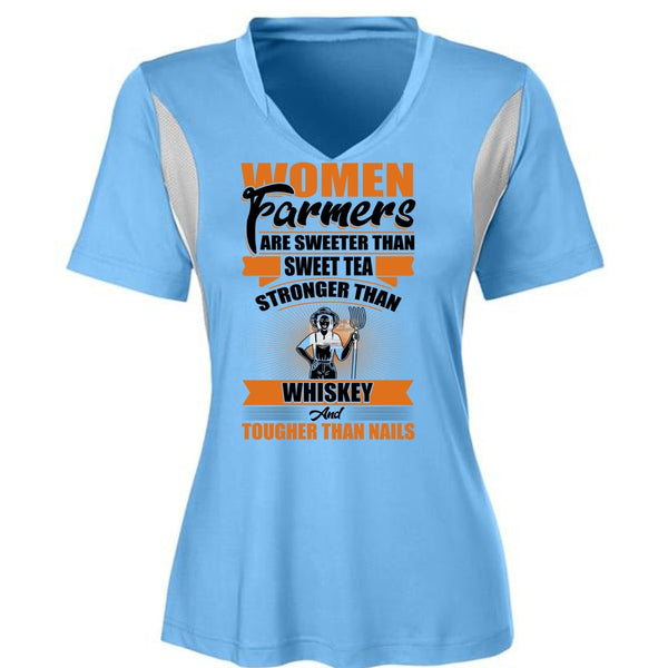 Women Farmers Are Sweeter T Shirt, I Love Farming T Shirt, Awesome T-Shirts