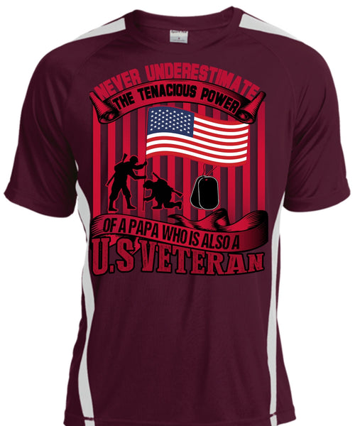 Papa Who Is Also A US Veteran T Shirt, Being A Veteran T Shirt, Cool Shirt