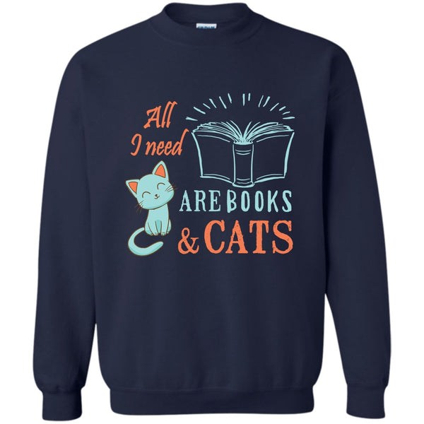 I Love My Cat T Shirt, I'm A Coolest Book Reader Sweatshirt