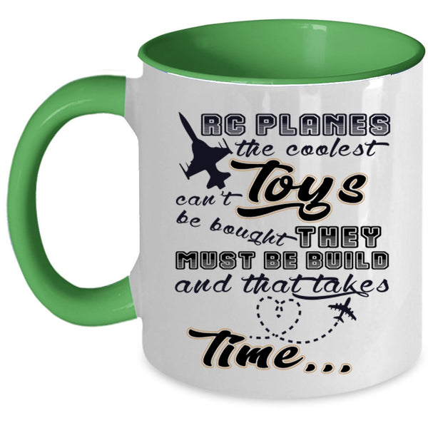 The Coolest Toy Can't Be Bought Coffee Mug, RC Planes Accent Mug