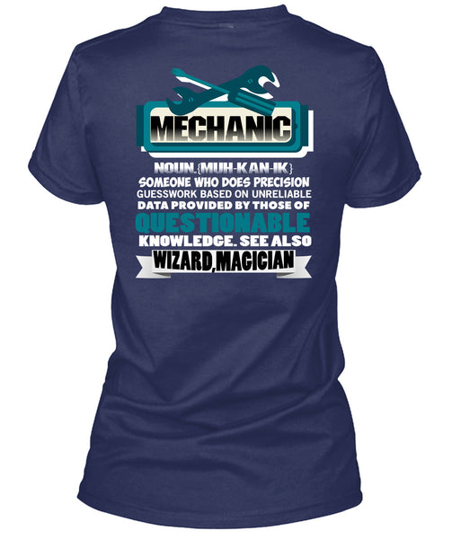 Being A Mechanic T Shirt, Wizard Magician T Shirt