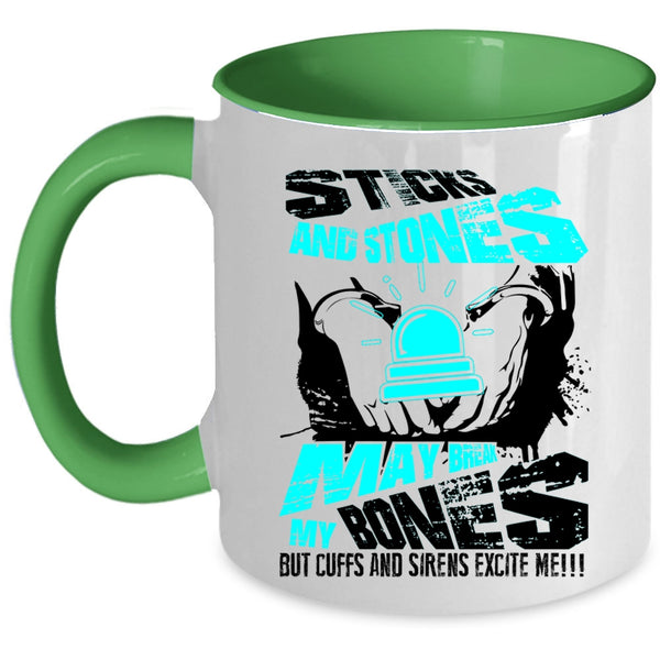 Cool Gift For Police Coffee Mug, Funny Police Officer Accent Mug