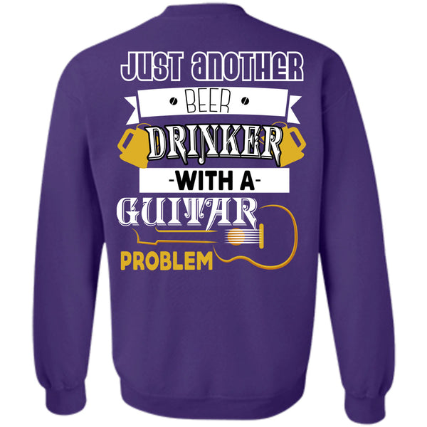 Being A Drinker T Shirt, I Love Guitar Sweatshirt