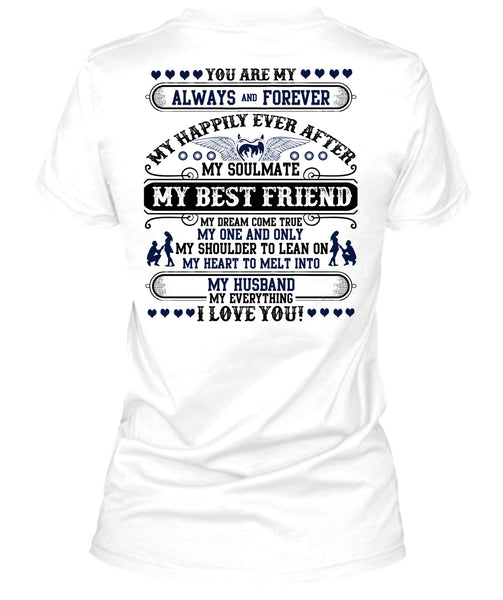 My Husband My Everything T Shirt, Being A Husband T Shirt