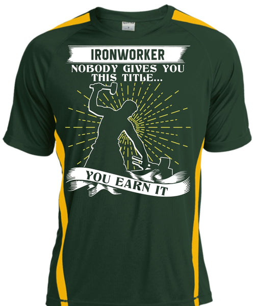 Ironworker Nobody Gives T Shirt, Being An Ironworker T Shirt, Cool Shirt
