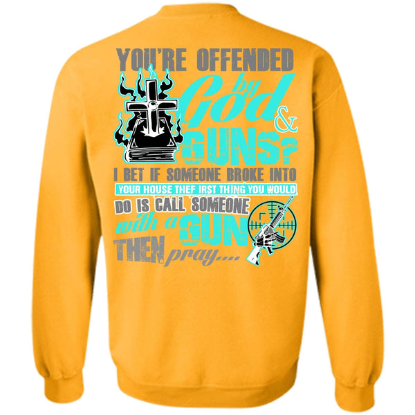 I Love Gun T Shirt, God And Guns Sweatshirt