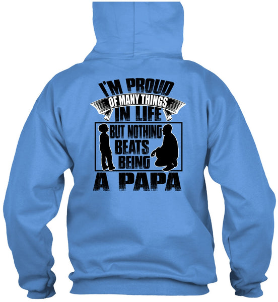 Nothing Beats Being A Papa T Shirt, I Love Papa T Shirt