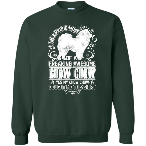 Awesome Chow Chow T Shirt, Chow Chow Mom Sweatshirt