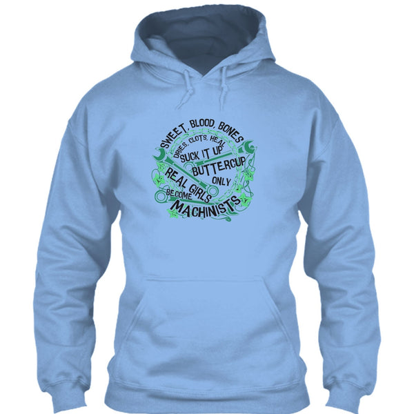 Sweet Blood Bones T Shirt, Coolest Mechanic Girls T Shirt