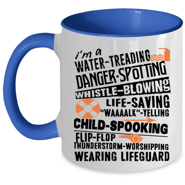 Awesome Swimming Coffee Mug, I'm A Water Treading Accent Mug