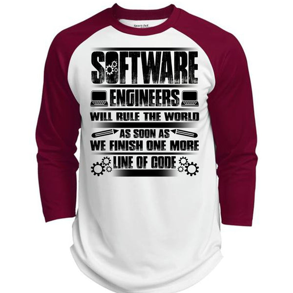 Software Engineers T Shirt, I Love Engineer T Shirt, Awesome T-Shirts  (Polyester Game Baseball Jersey)