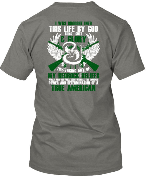God Guns T Shirt, True American T Shirt